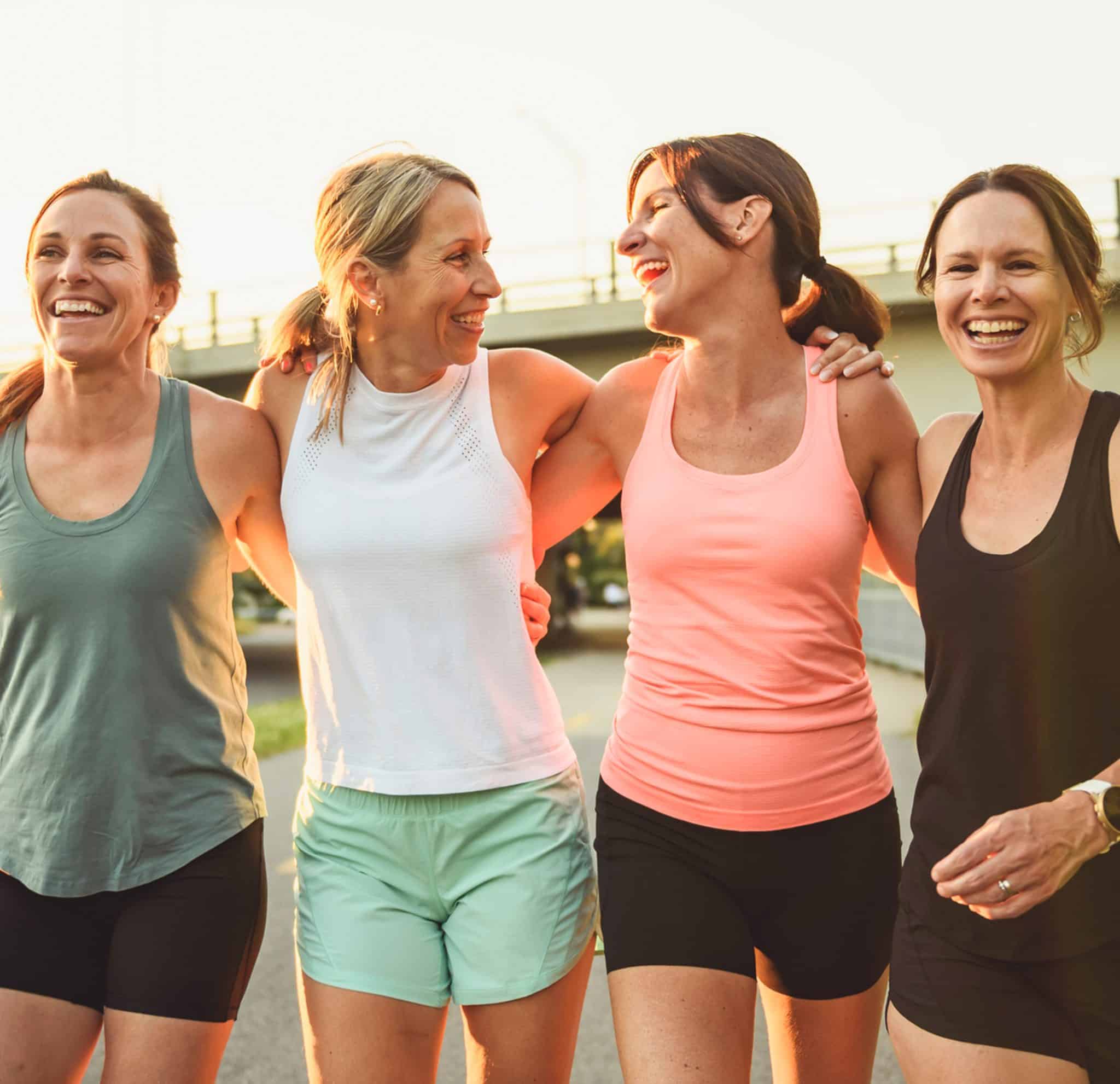 a group of people posing for the camera